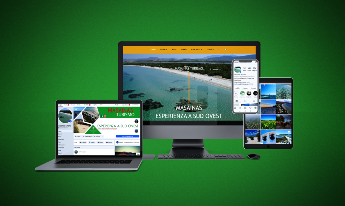 realizzazione sito web e piano di comunicazione. Comune di Masainas
