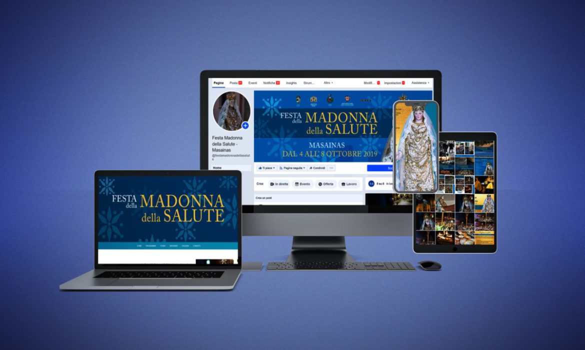 Comunicazione e promozione festa della Madonna della Salute. Masainas