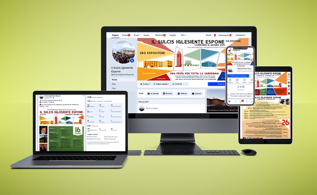 Realizzazione piano di comunicazione per evento Sulcis Iglesiente Espone