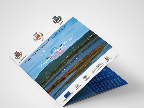 studio e creazione grafica brochure e catalogo promozione turistica area SIC Porto Botte