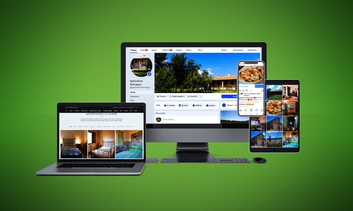 realizzazione sito web agriturismo sirimagus