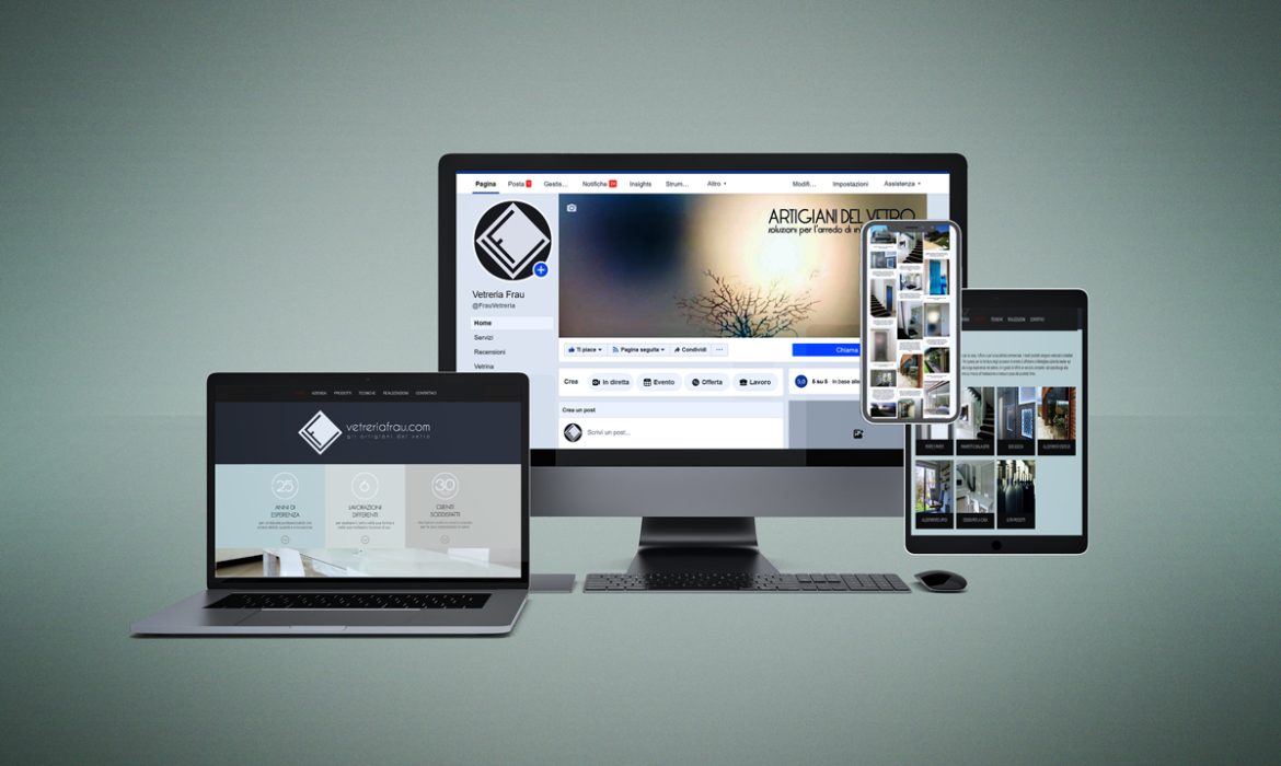 realizzazione sito web. book fotografico e web design