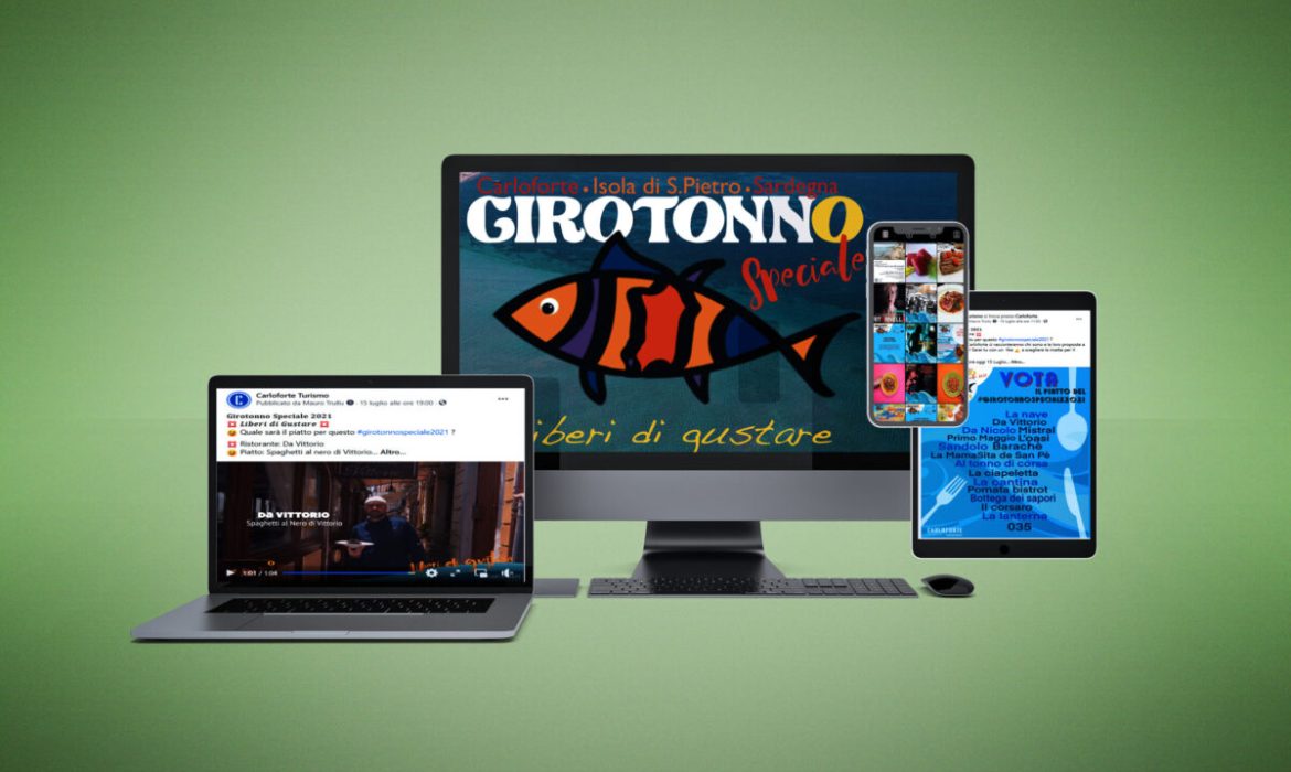 consulena e comnunicazione social media per lo speciale girotonno 2021 e creazione dei contest culinari