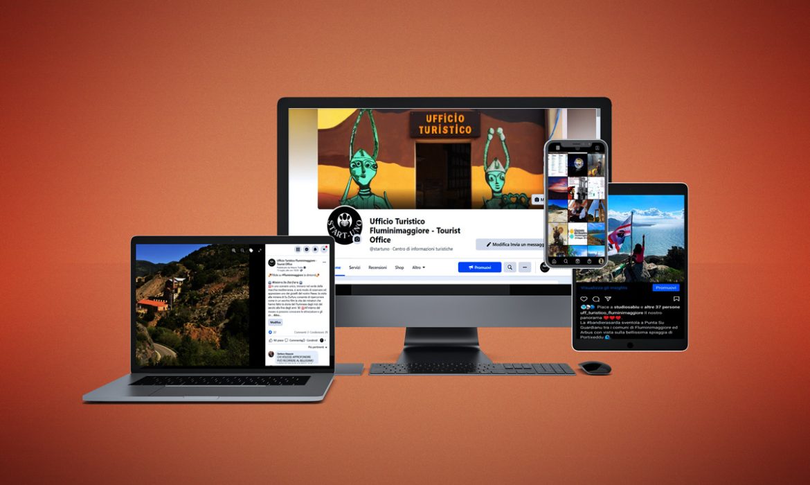 social media manager per la promozione e comunicazione dell'ufficio turistico a Fluminimaggiore