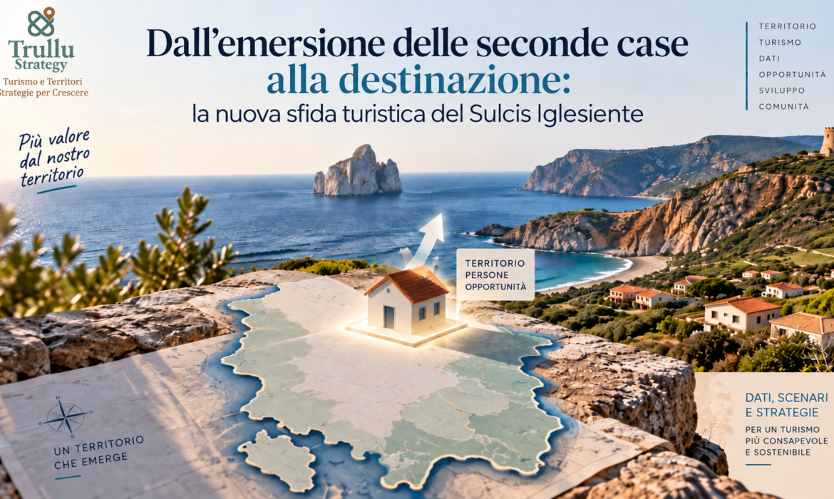 Dall’emersione delle seconde case alla destinazione: la nuova sfida turistica del Sulcis Iglesiente